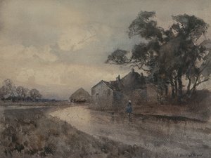 Beacontree Heath, près de Dagenham, Essex, vers 1909 - Louis Burleigh Bruhl